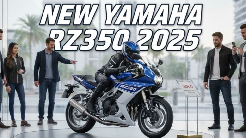 New Yamaha rz350 2025