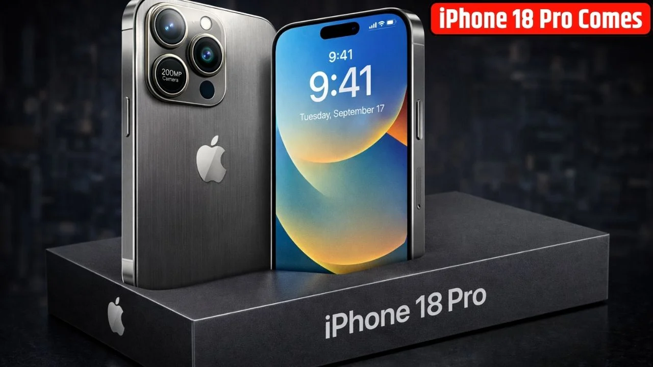 iPhone 18 Pro Comes with