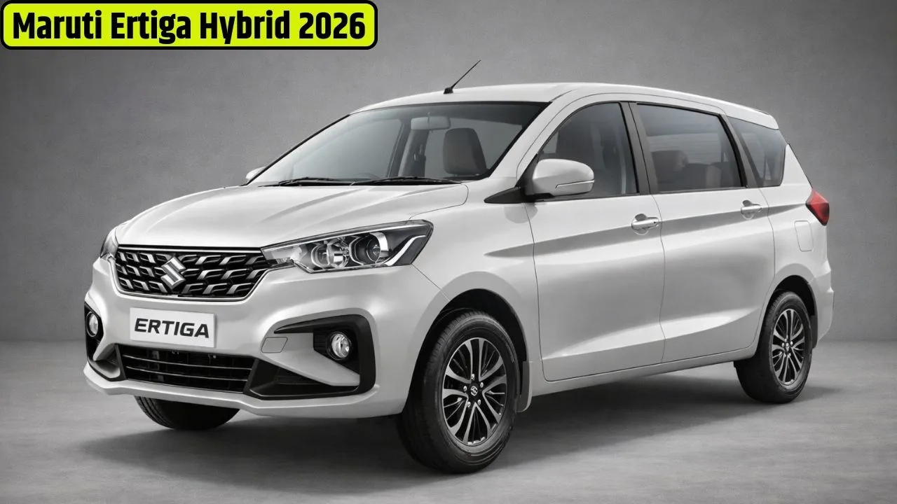 Maruti Ertiga Hybrid 2026 Arrives